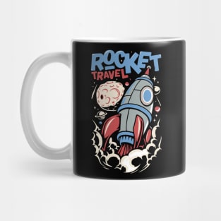 Rocket travel Mug